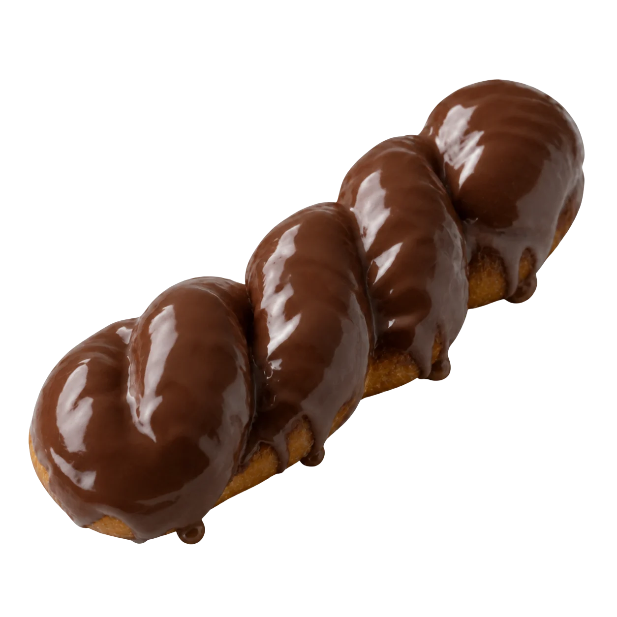 Trenza de chocolate
